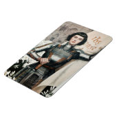 Ein Gravieren des Bogenschützen von 1903 Magnet (Linke Seite)