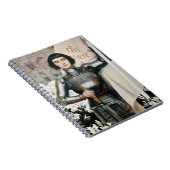 Ein Gravieren des Bogenschützen von 1903 Notizblock (Rechte Seite)