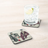 Ein griechischer Priester und ein Türke, graviert Getränkeuntersetzer (Rechte Seite)