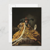 Ein griechischer Sultana, 1748 Postkarte (Vorne/Hinten)