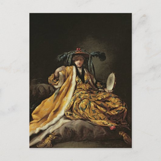 Ein griechischer Sultana, 1748 Postkarte (Vorderseite)