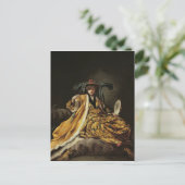 Ein griechischer Sultana, 1748 Postkarte (Stehend Vorderseite)