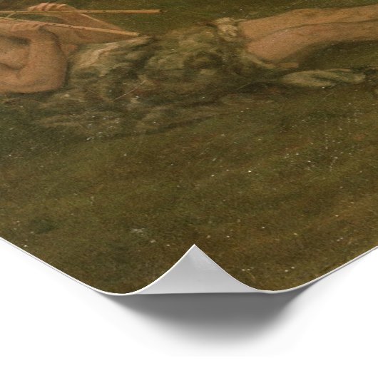 Ein griechisches Festival Poster (Ecke)