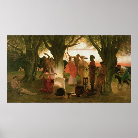 Ein griechisches Festival Poster (Vorne)