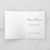 Ein grillendes Halloween Karte (Innenseite)