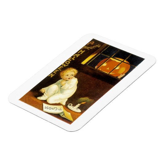 Ein grillendes Halloween Magnet (Linke Seite)