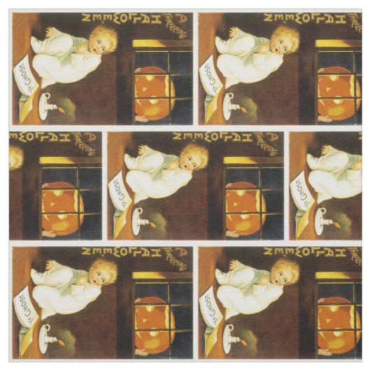 Ein grillendes Halloween Stoff (Muster)