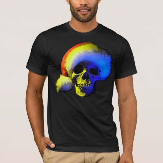 ein grimmiger Weihnachtsmann T-Shirt (Vorderseite)