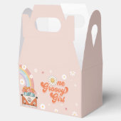 Ein Groovy Girl Retro Rainbow 1. Geburtstag Geschenkschachtel (Geöffnet)