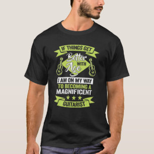 Ein großartiger Gitarrist und Gitarrist Birthday G T-Shirt