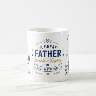 "Ein Großartiger Vater" Inspirierende Keramik-Kaff Kaffeetasse