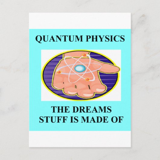 Ein großartiges Physik-Design Postkarte (Vorderseite)