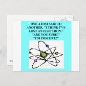 Ein großartiges Physik-Design Postkarte (Vorne/Hinten)