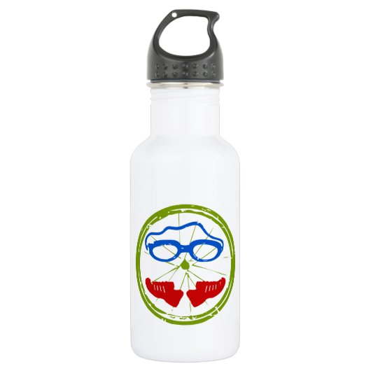 Ein großartiges Triathlon für Ihren Freund oder Ih Trinkflasche (Vorderseite)