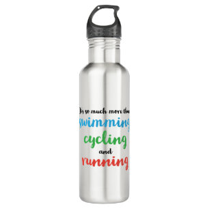 Ein großartiges Triathlon-Geschenk für Ihren Freun Edelstahlflasche