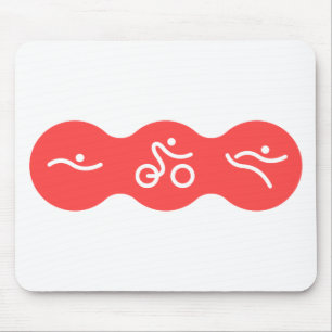 Ein großartiges Triathlon-Geschenk für Ihren Freun Mousepad