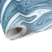 Ein großartiges, verflüssigtes Aussehen Geschenkpapier (Rolleneckpunkt)