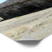 Ein großer alter Stall Poster (Ecke)