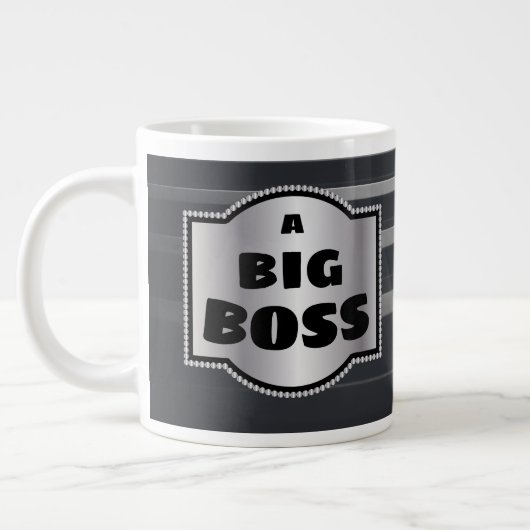 Ein großer Boss braucht eine große Tasse, neue Bos Jumbo-Tasse (Links)