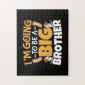 Ein großer Bruder - ein neues Baby-Geschwister Puzzle (Vertikal)