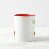Ein großer Clown mit großem Hut. Tasse (Zentrum)