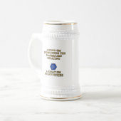 Ein großer DM betrügt besser Bierglas (Vorderseite Links)