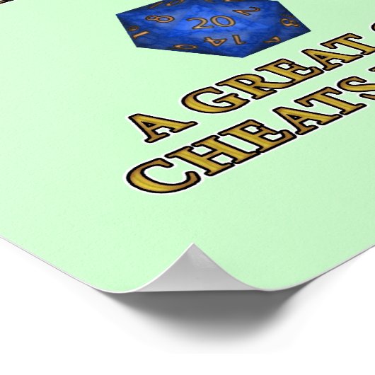 Ein großer DM schlägt besser Poster (Ecke)