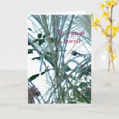 Ein großer Freund Karte (Gelbe Blume)