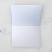 Ein großer Glückwunsch - keine Botschaft im Innere Karte (Innenseite)