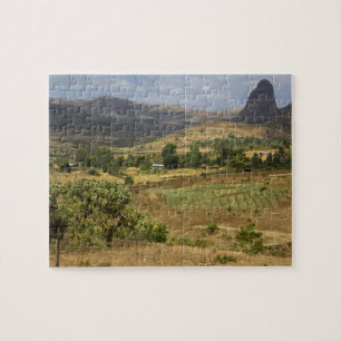 Ein großer landschaftlicher Ausblick auf einen gr Puzzle