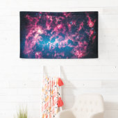Ein großer magellanischer Cloud-Galaxie-kosmischer Banner (Insitu)