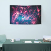 Ein großer magellanischer Cloud-Galaxie-kosmischer Banner (Messeveranstaltung)