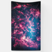 Ein großer magellanischer Cloud-Galaxie-kosmischer Banner (Vertikal)