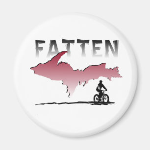 ein großer oberer Reifen-Fahrradmagnet Michigans Magnet