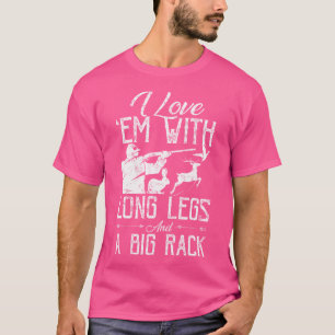 Ein großer Rack Funny Deer Rabbit Entenjagd T-Shirt