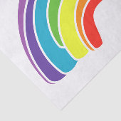 Ein großer Regenbogen auf Groß Seidenpapier (Ausschnitt)