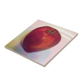 Ein großer roter Apfel Fliese (Seite)