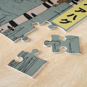 Ein großer schöner Bärenjunge Puzzle (Seite)