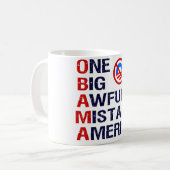 Ein großer schrecklicher Fehler, Amerika Kaffeetasse (Vorderseite Links)