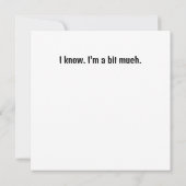 Ein großer Spaß Danke, dass Sie die Karte begrüßen (Rückseite)