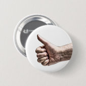 Ein großer Stolperstein Button (Vorne & Hinten)