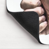 Ein großer Stolperstein Mousepad (Ecke)