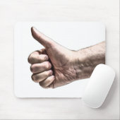 Ein großer Stolperstein Mousepad (Mit Mouse)