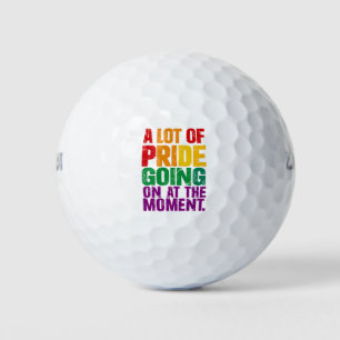 Ein großer Stolz, der derzeit den LGBT-Pride-Monat Golfball
