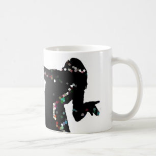Ein großer Tennis-Liebhaber-Entwurf Kaffeetasse