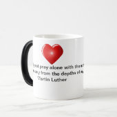 Ein großer Wunsch Martins Luther Verwandlungstasse (Vorderseite Links)