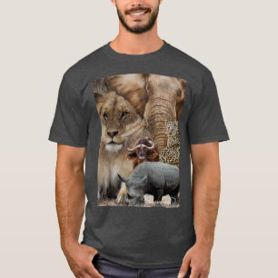 EIN GROSSES 5-T-SHIRT-DESIGN VON AFRIKA AUS T-Shirt