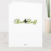 Ein großes Dankeschön an Sie Extra Large 8 x 10 Ca Dankeskarte (Rückseite)