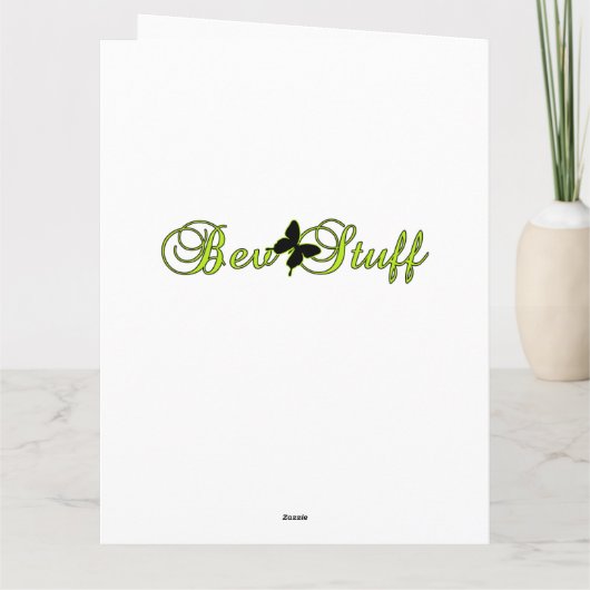 Ein großes Dankeschön an Sie Extra Large 8 x 10 Ca Dankeskarte (Rückseite)