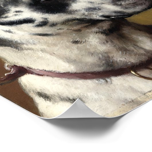 Ein großes Ding | Carl Reichert Poster (Ecke)